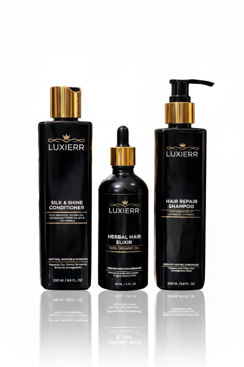 Luxierr 3-Step Hair Repair Kit