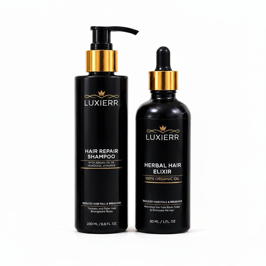 Hair Fall Control Shampoo + Oil (Free scalp massager + 450 discount + free delivery)
