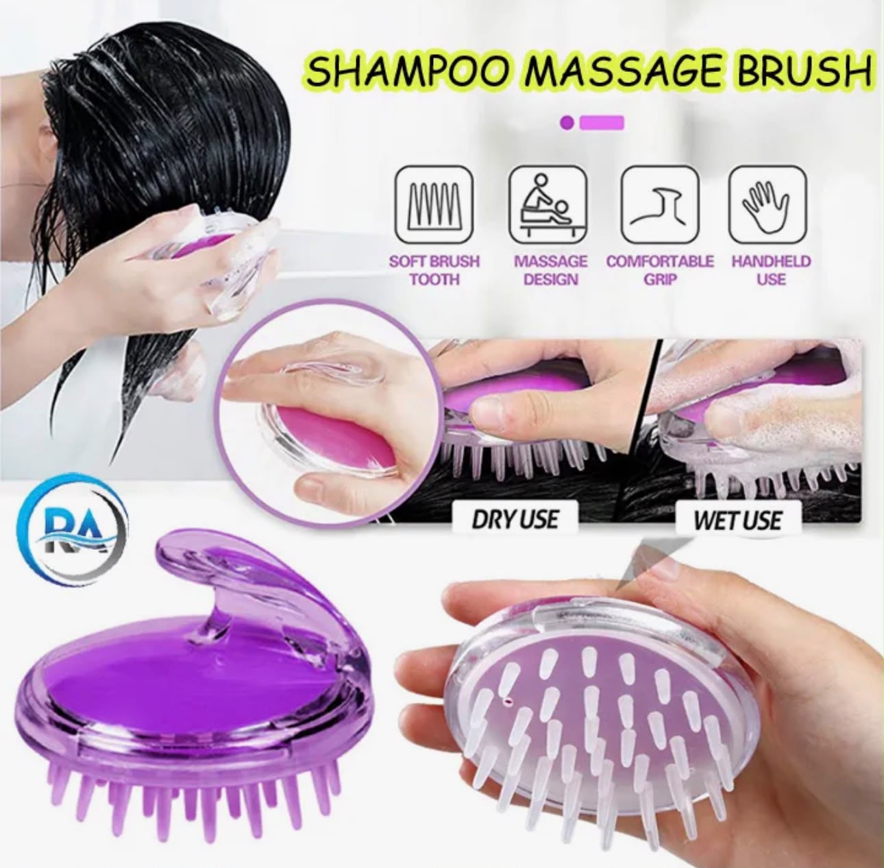 Scalp Massager, Deep Relax Stress Relief, Hair Growth